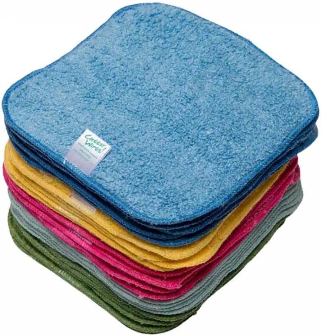 Cheeky Wipes Regenboog Wasbare Billendoekjes 25 Stuks