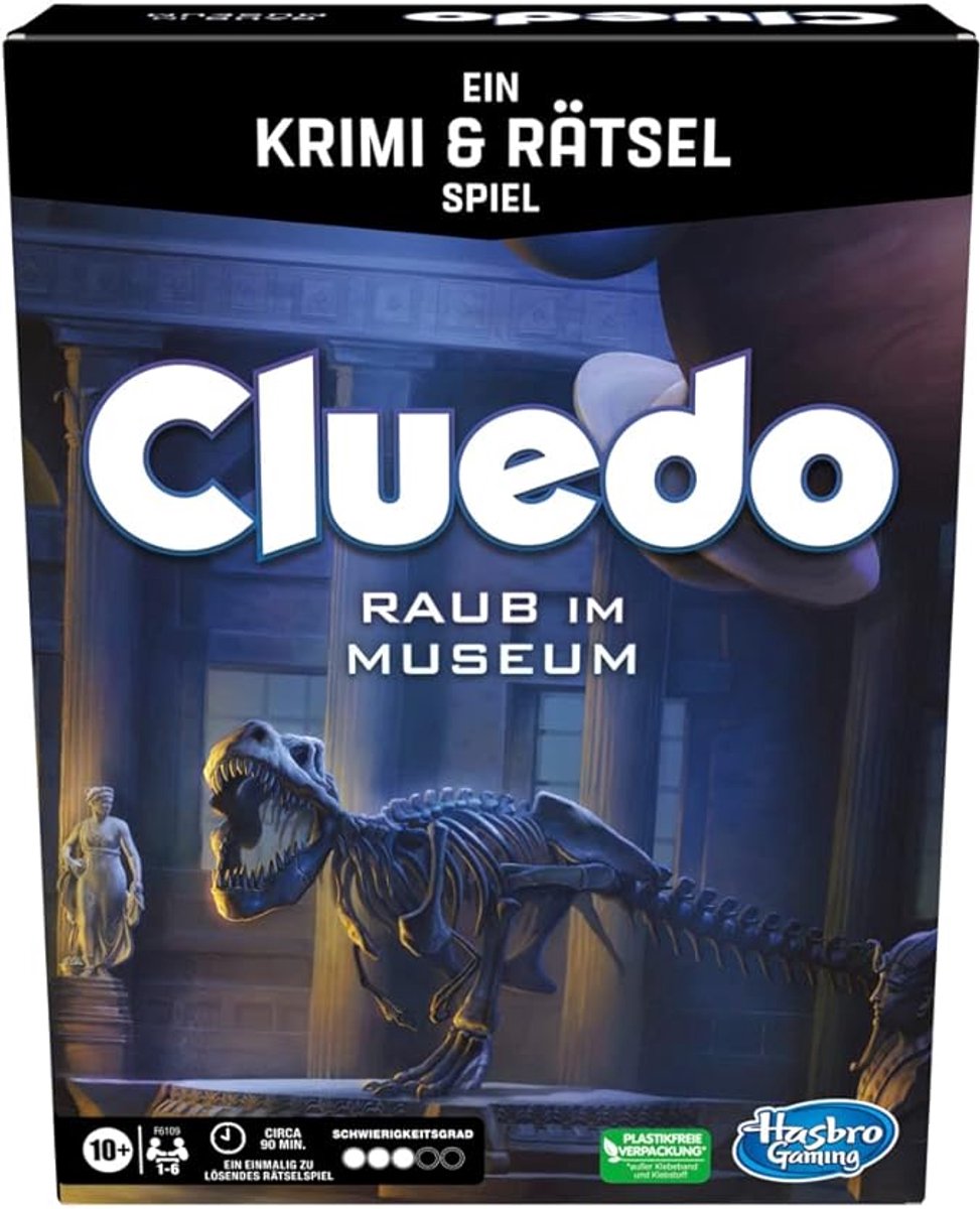 Hasbro Cluedo Raub im Museum - Escape Room spel - Vanaf 10 jaar