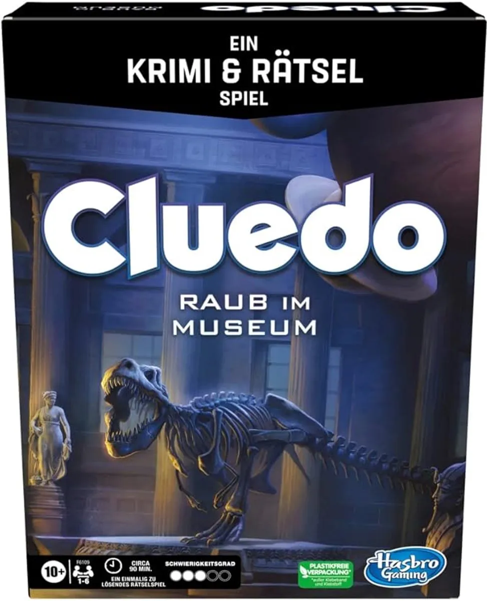 Hasbro Cluedo Raub im Museum Escape Room