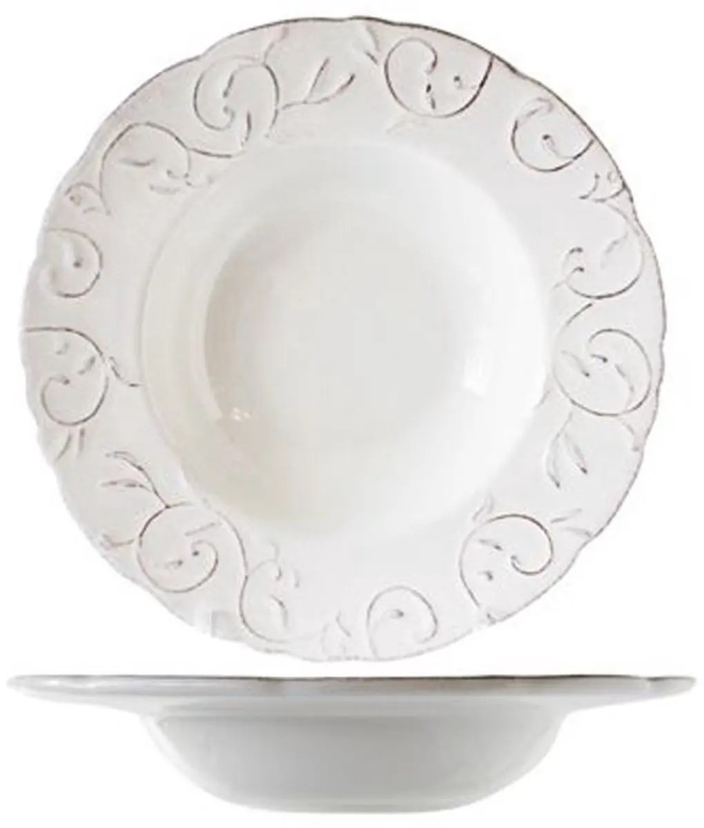 Cosy&Trendy Feston Vine Cream Diep Bord D24cm