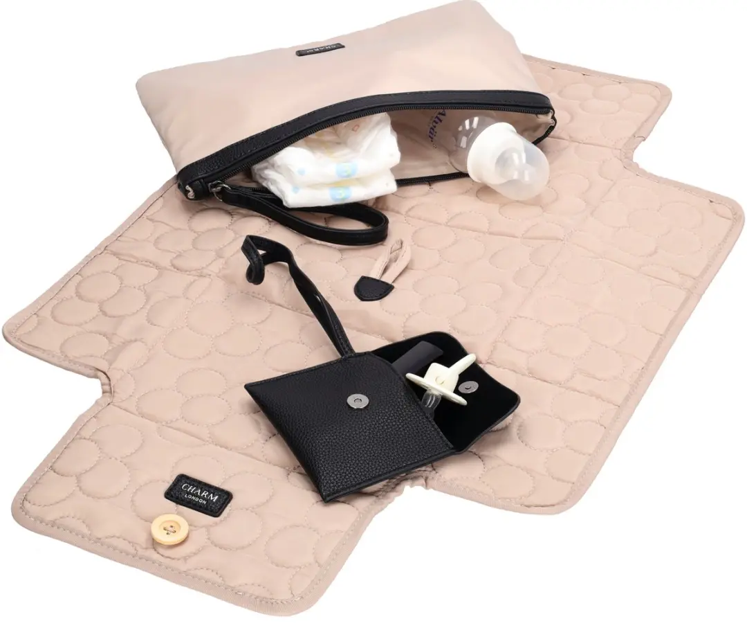 Charm London Bond Luiertas - Zwart