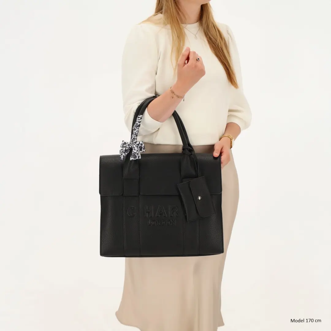 Charm London Bond Luiertas - Zwart - afbeelding 6 van 6