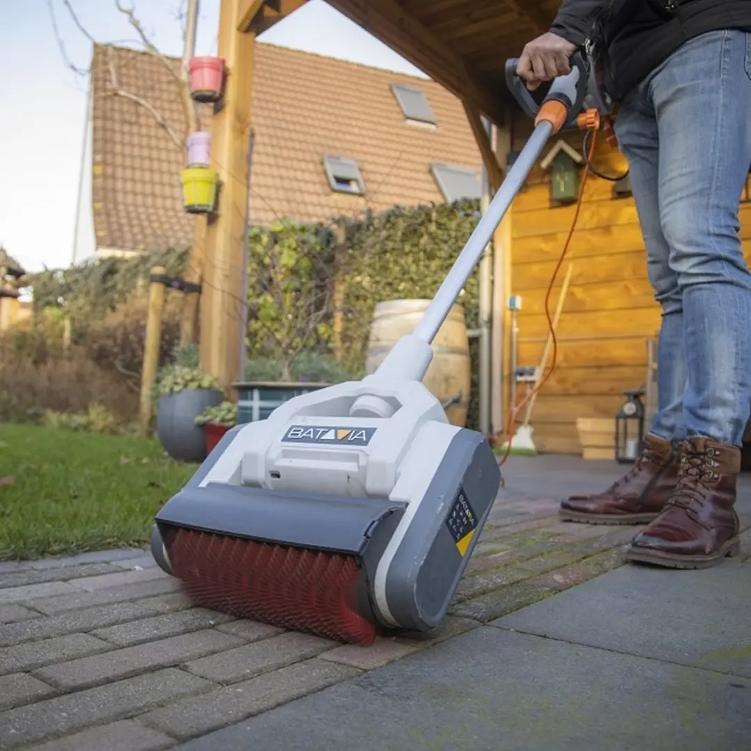 Batavia Maxxbrush Rode Heavy Duty Borstel - Nylon/Metal