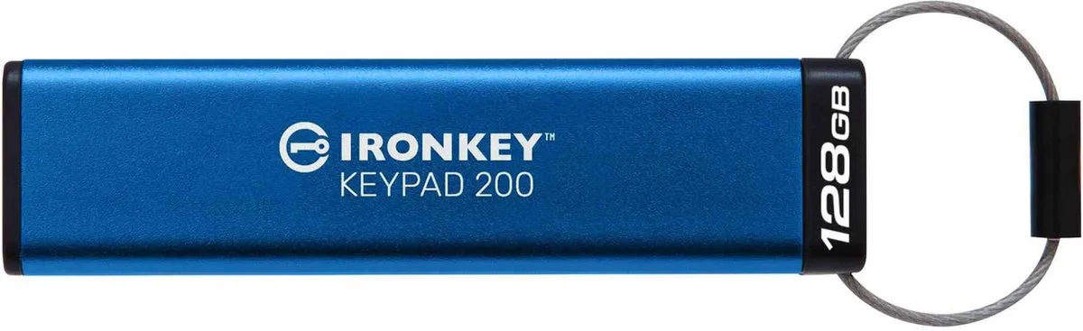 Kingston IronKey 128GB Keypad 200