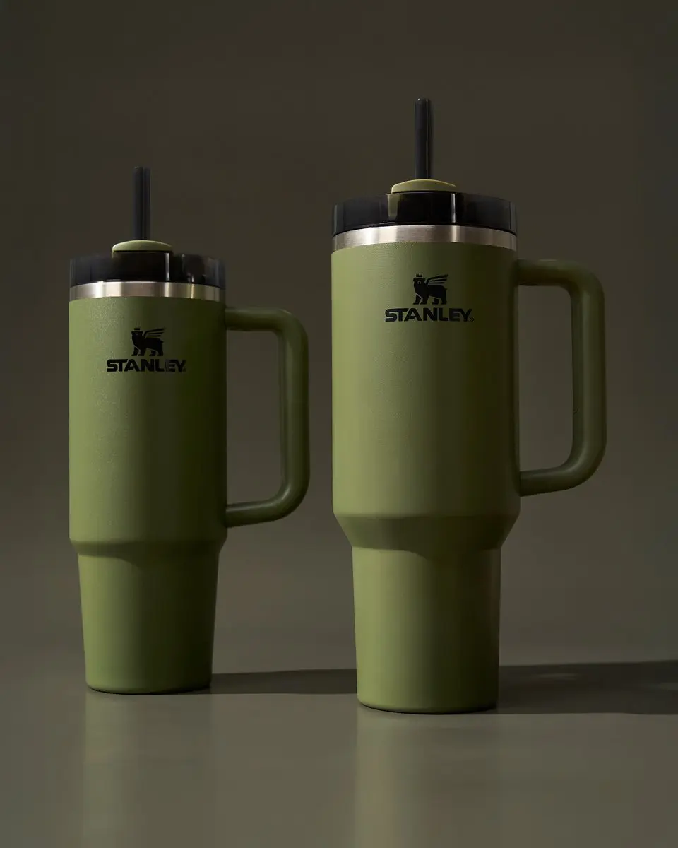 Stanley Quencher H2.O FlowState Tumbler 1,18L - Dried Pine