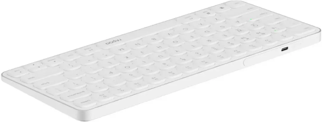Rapoo E9050L Compact Toetsenbord - Wit