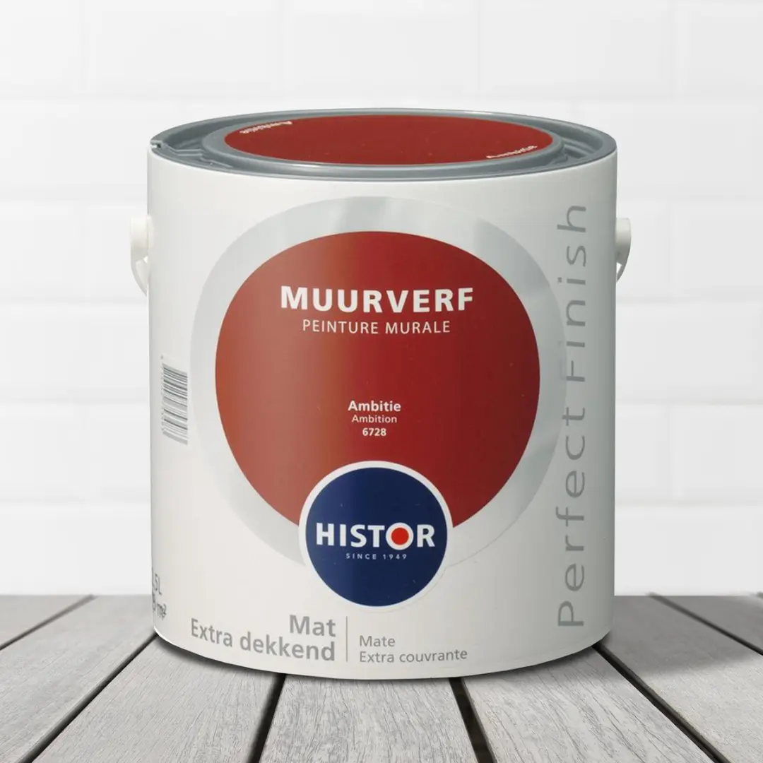 Histor Perfect Finish Muurverf Mat 2,5L - Ambitie