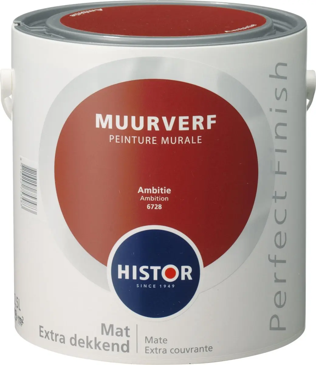 Histor Perfect Finish Muurverf Mat 2,5L