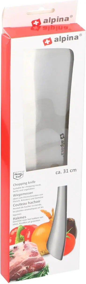 Alpina Hakmes 31cm RVS - Zilver - afbeelding 6 van 6
