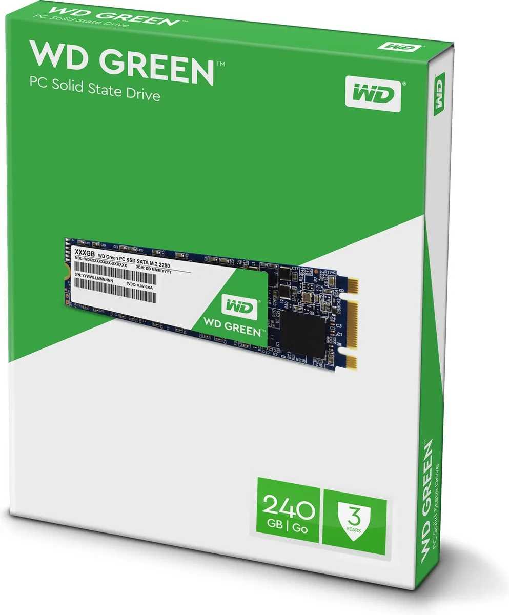 Western Digital Green WDS240G1G0B Externe SSD M.2 - 240GB - afbeelding 5 van 6