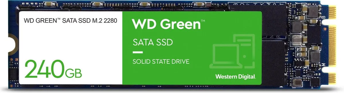 Western Digital Green WDS240G1G0B Externe SSD M.2 - 240GB - afbeelding 3 van 6