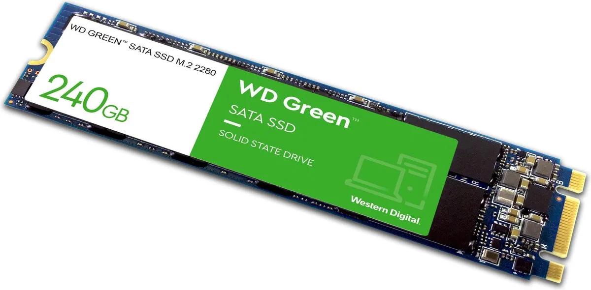 Western Digital Green WDS240G1G0B Externe SSD M.2 - 240GB - afbeelding 2 van 6
