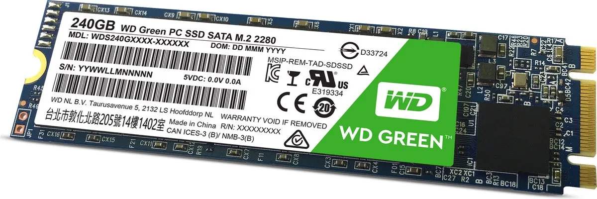 Western Digital Green WDS240G1G0B Externe SSD M.2