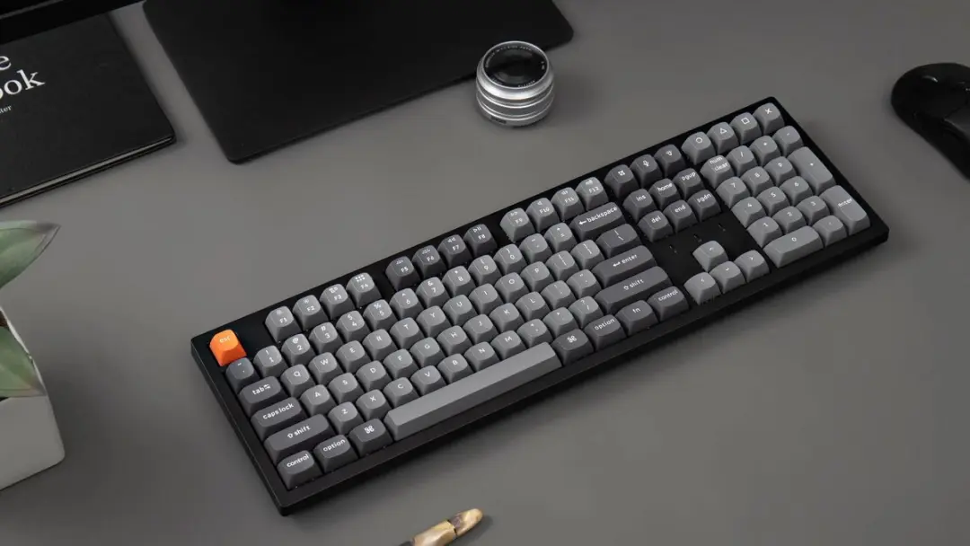 Keychron K10 QMK Version 2 Mechanisch Toetsenbord - Zwart