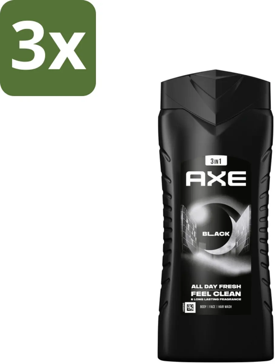 Axe 3-in-1 Douchegel XL Black 1200ml