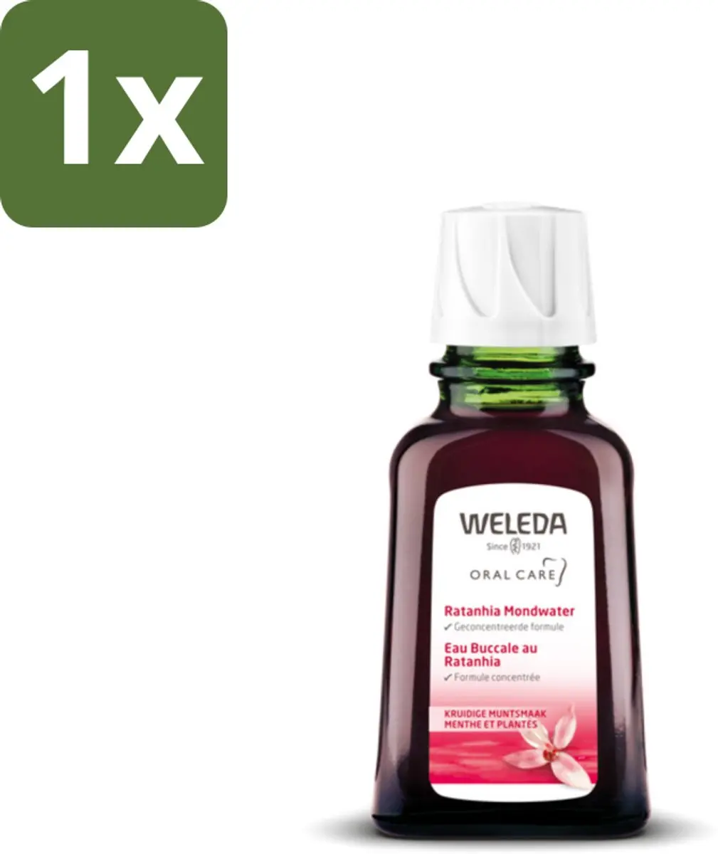 Weleda Mondwater Geconcentreerd Ratanhia 50ml