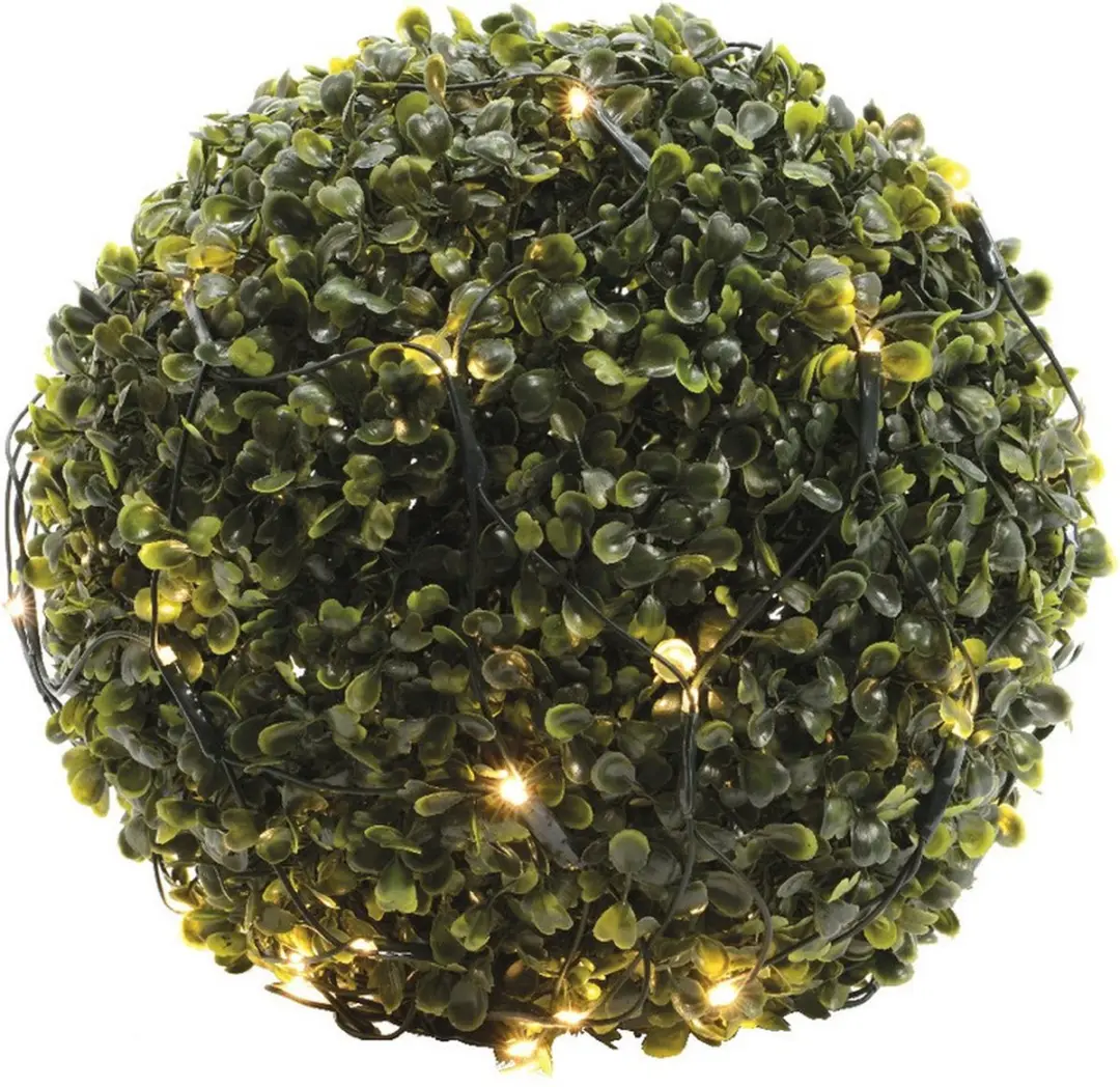 Lumineo Buxus Kerstverlichting 144 Warm Wit - 35x35cm