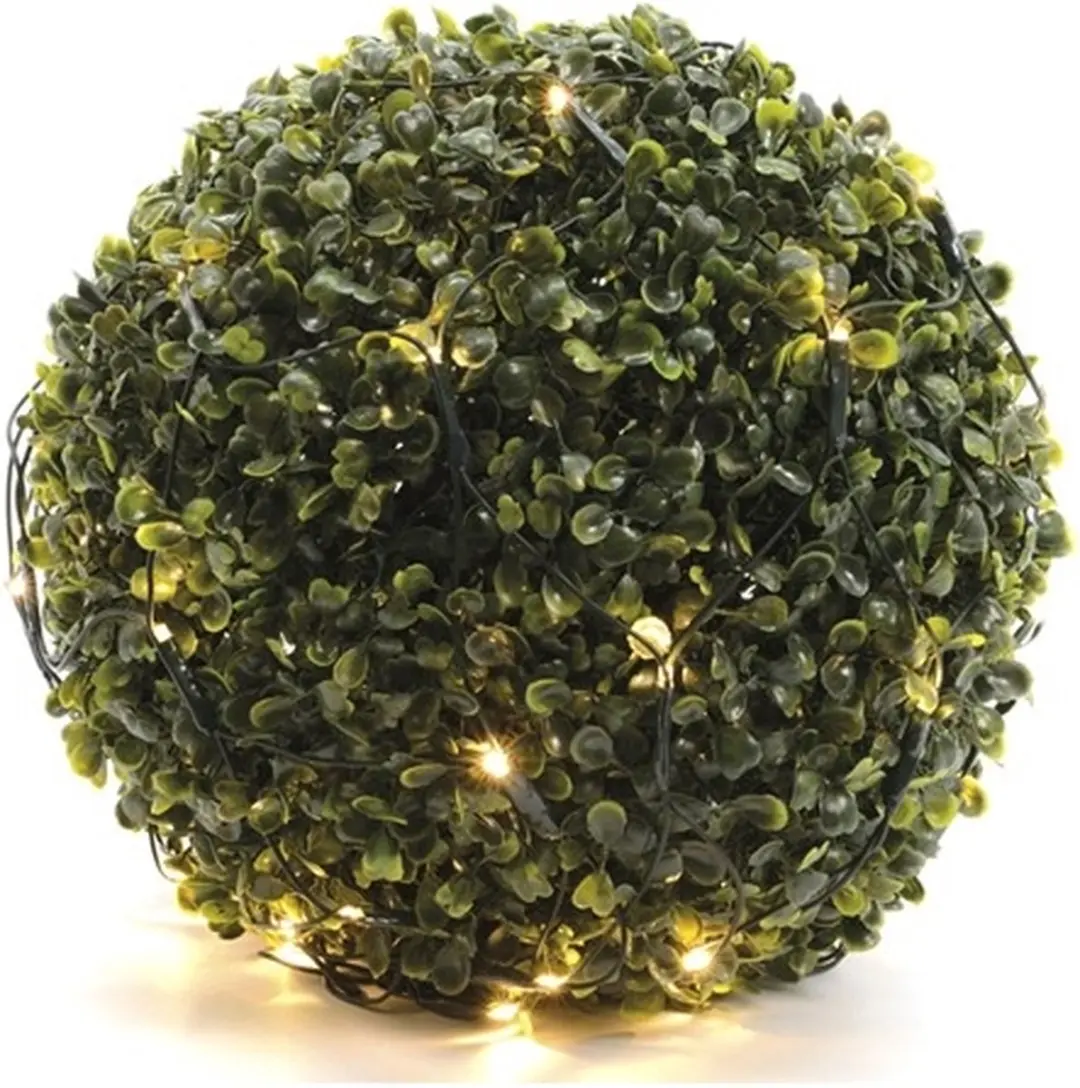 Lumineo Buxus Kerstverlichting 144 Warm Wit - 35x35cm