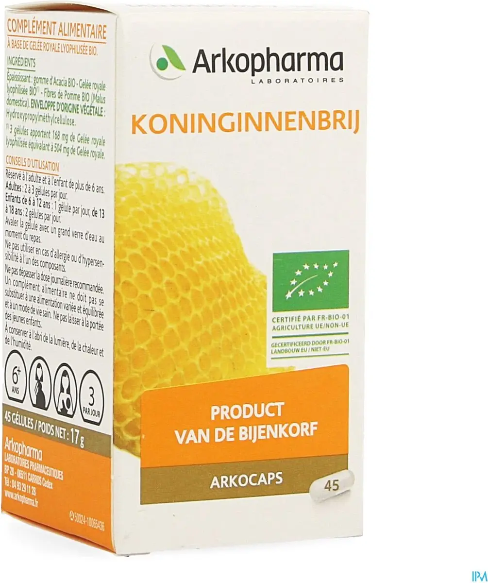 Arkopharma Arkocaps Koninginnebrij Bio 45 Capsules - 17ml