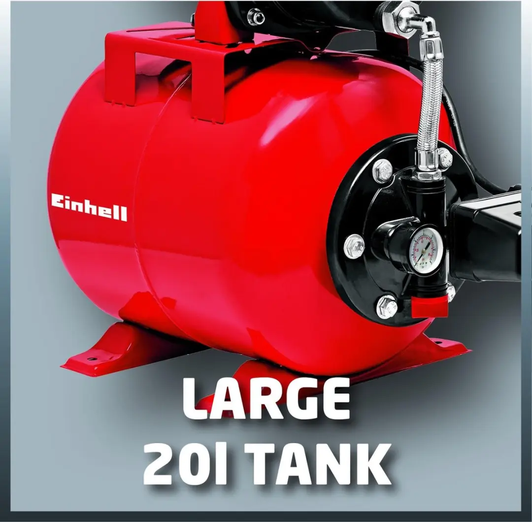 Einhell GC-WW 6538 Hydrofoorpomp 650W - 3800 l/u - afbeelding 6 van 6