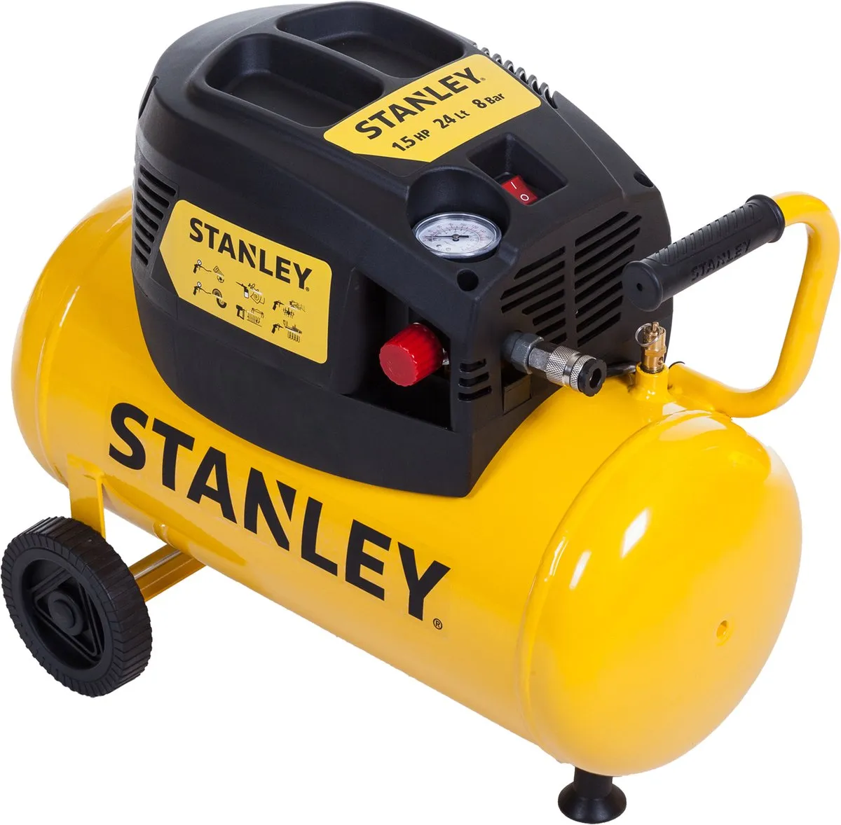 Stanley D200/10/24 Luchtcompressor 1100W - 10 bar