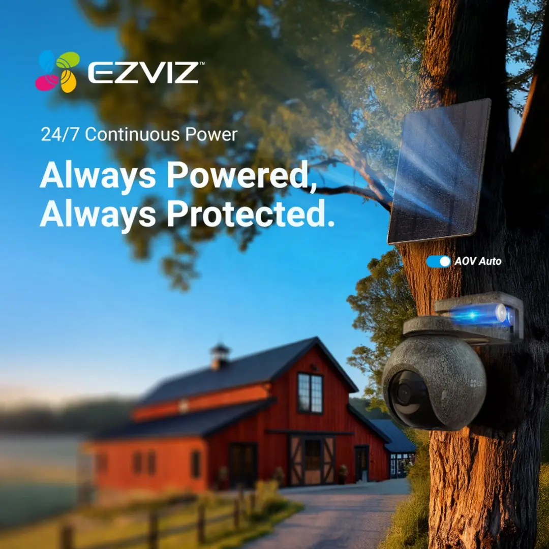 EZVIZ EB8 Pro 4G Ranger Kit - 4K Camera + 8W Zonnepaneel