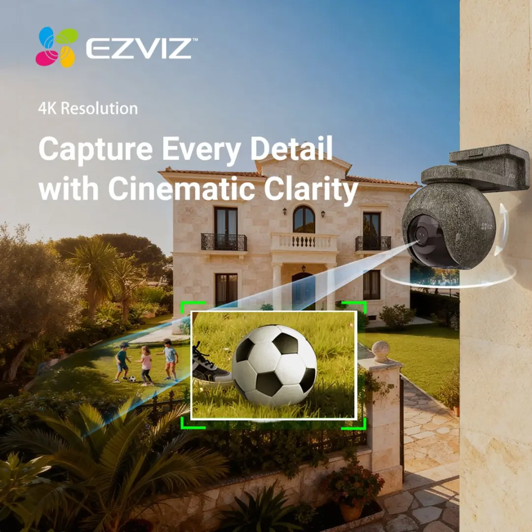 EZVIZ EB8 Pro 4G Ranger Kit - 4K Camera + 8W Zonnepaneel - afbeelding 6 van 6