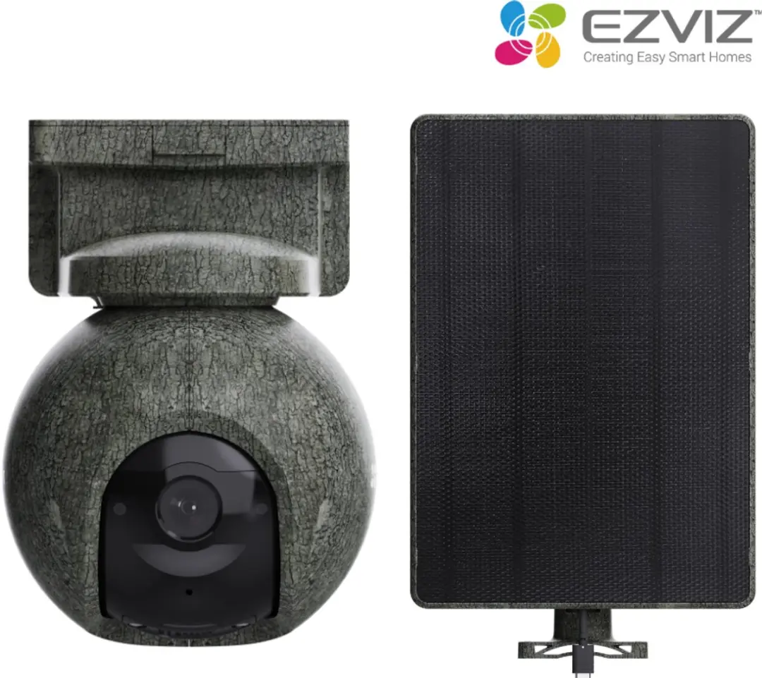 EZVIZ EB8 Pro 4G Ranger Kit - 4K Camera + 8W Zonnepaneel