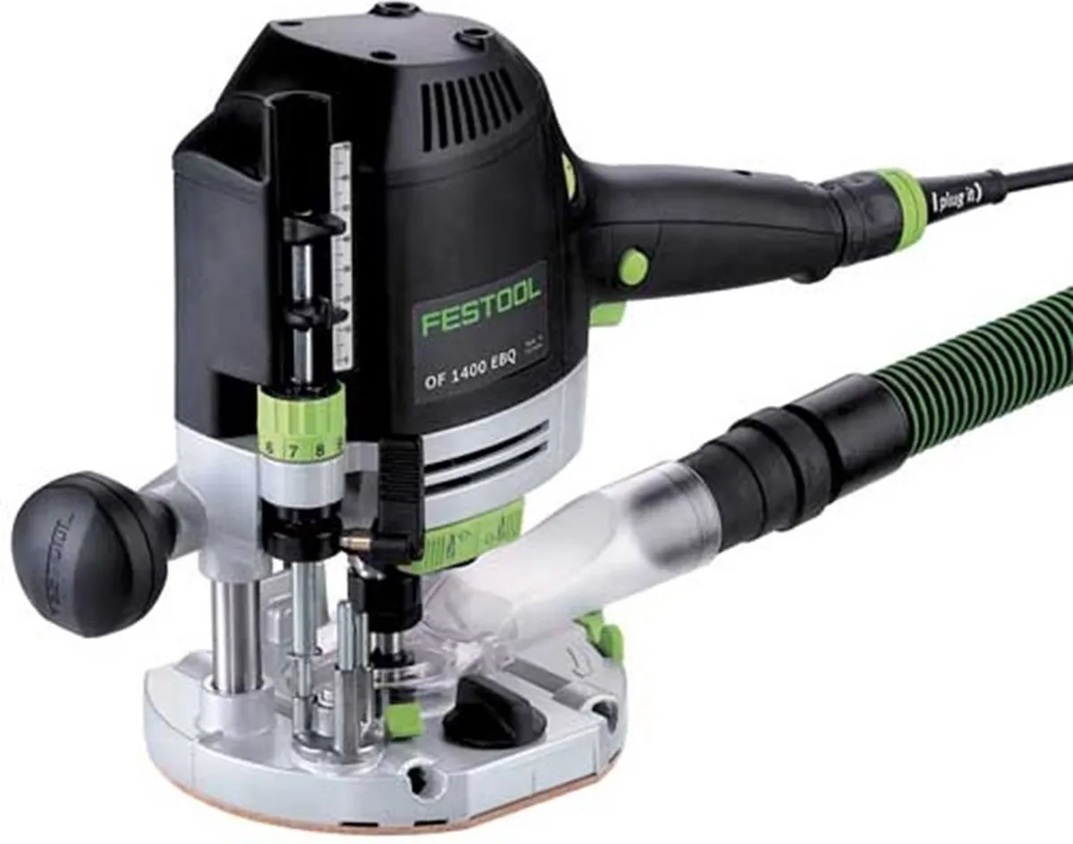 Festool OF 1400 EBQ-Plus Bovenfrees 1400W - Blauw/Groen