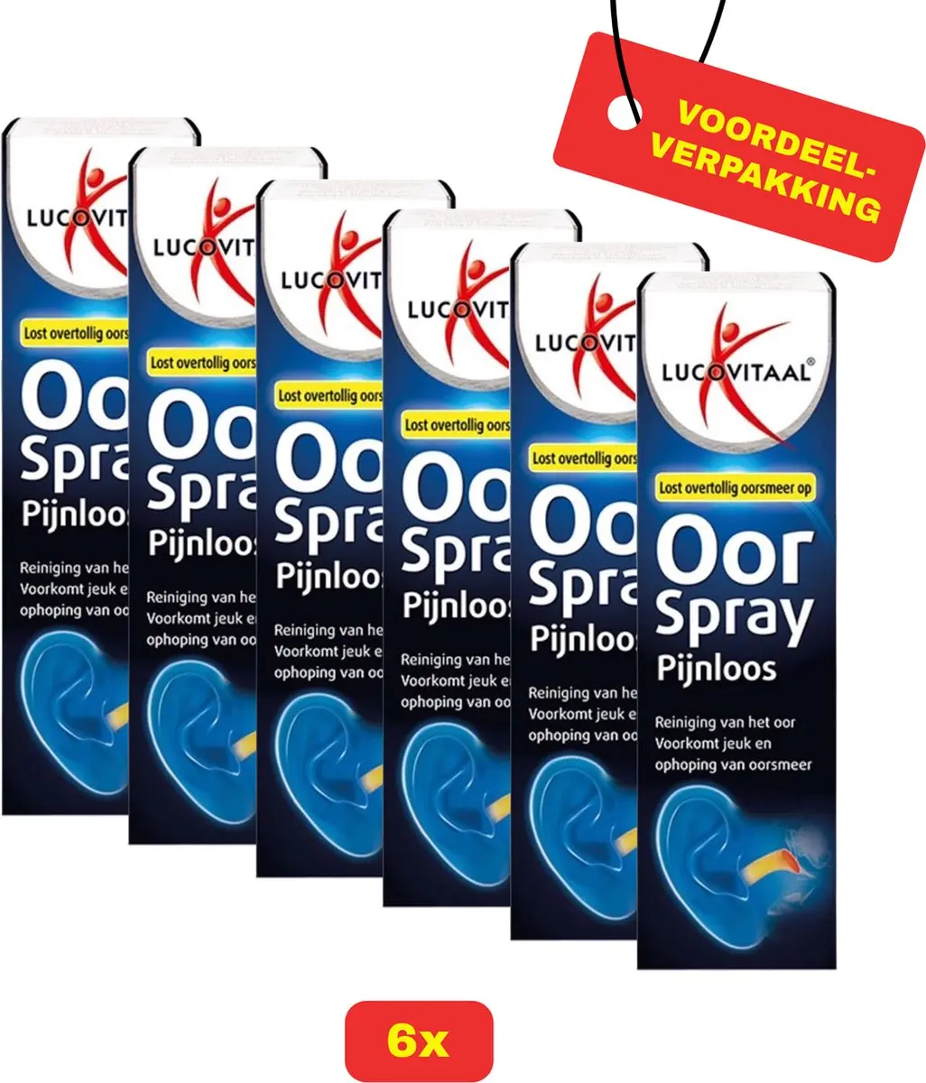 Lucovitaal Oorspray Pijnloos