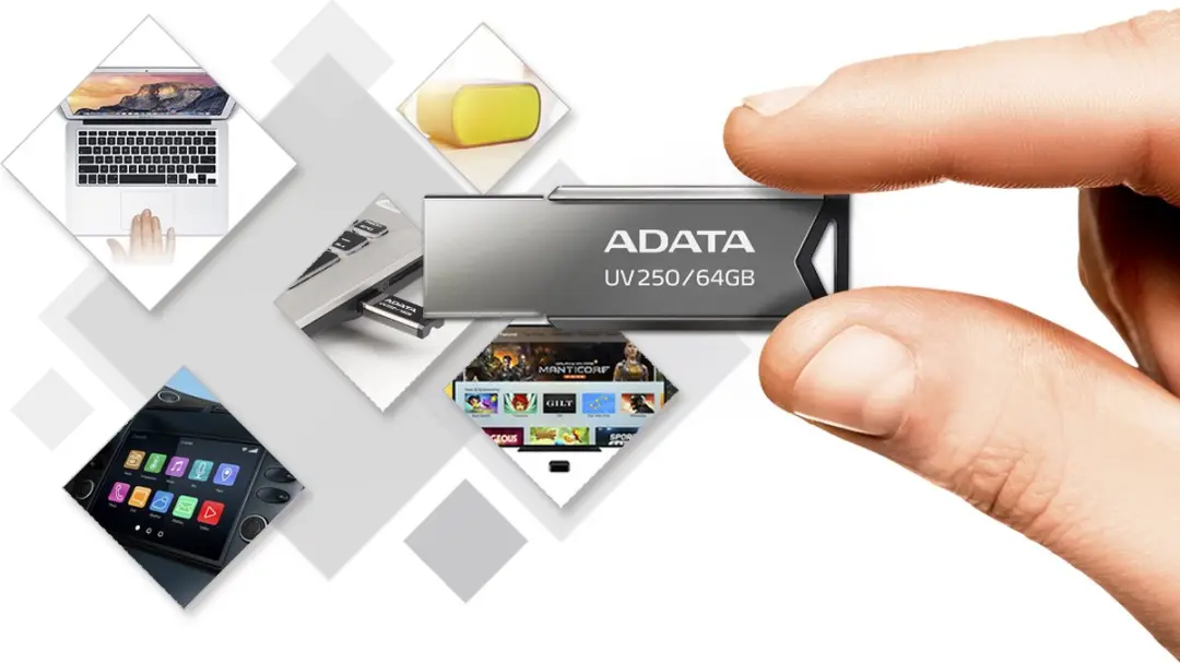 ADATA UV250 USB-stick 16GB - Zilver