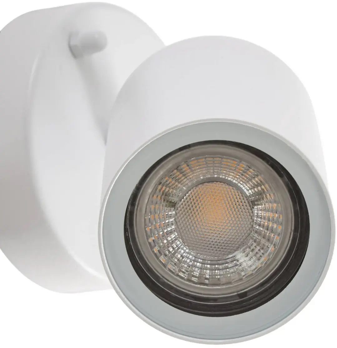 PRIOS Wandlamp Buiten 1 Lichtpunt GU10 - Wit - afbeelding 6 van 6