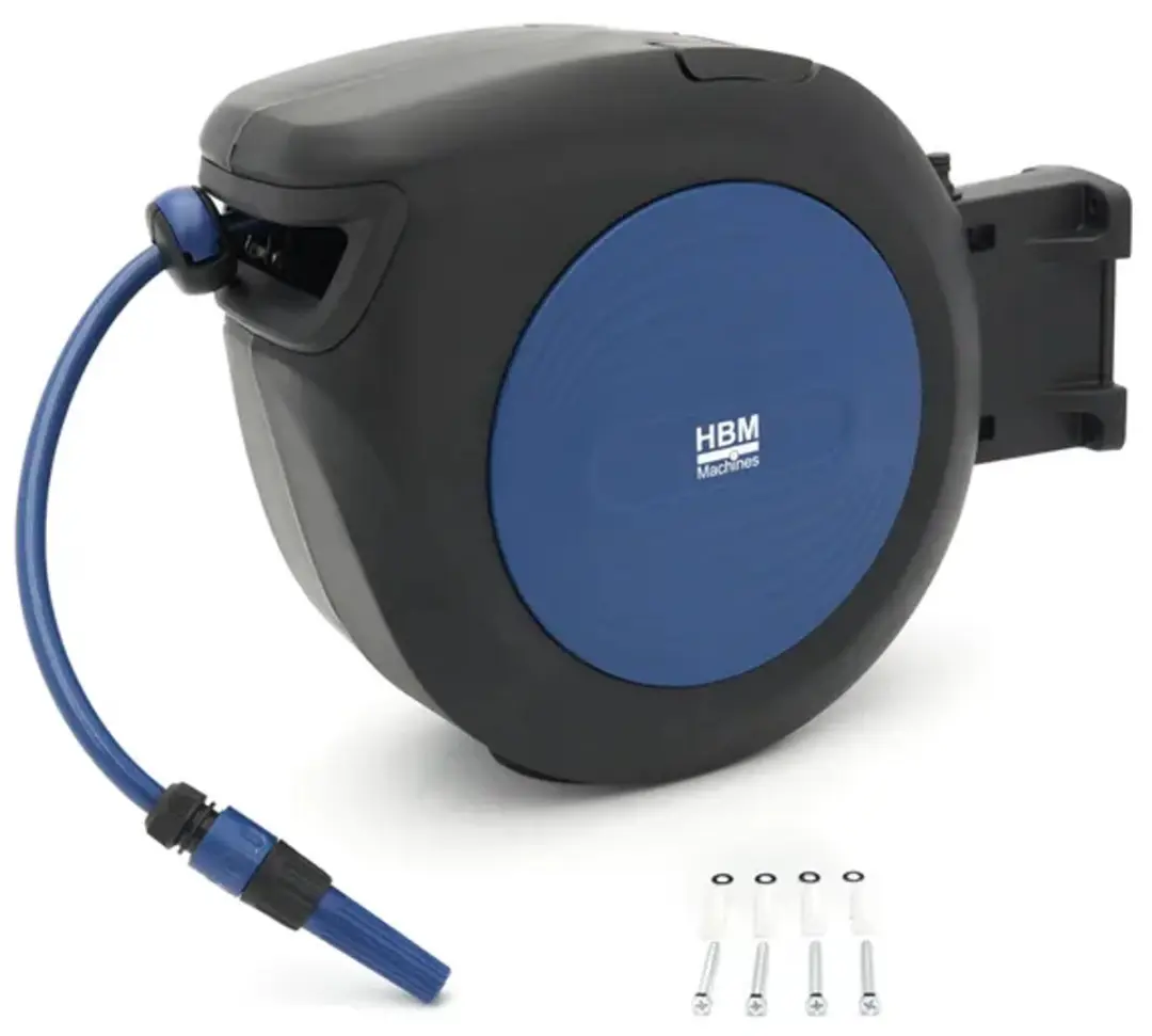 HBM Machines Wandslangenbox 35m - Blauw