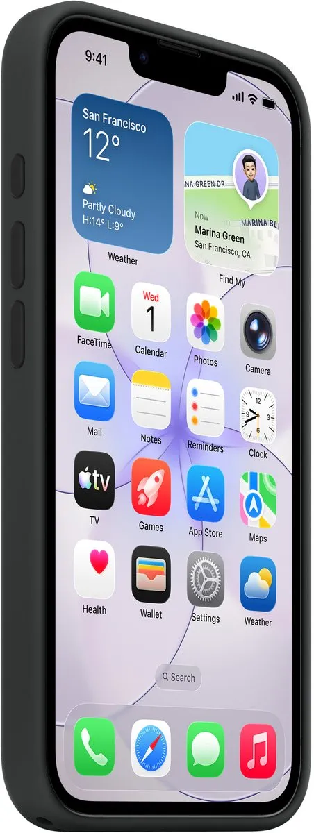Apple iPhone 17e Siliconenhoesje MHWD4ZM/A - Zwart