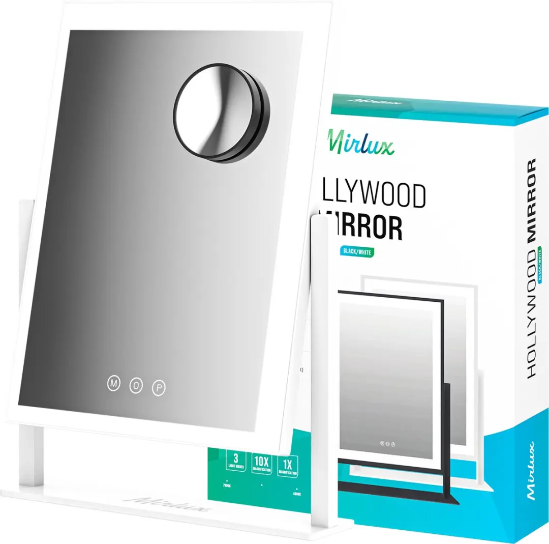 Mirlux Make Up Hollywood Spiegel Verlichting 44x30cm