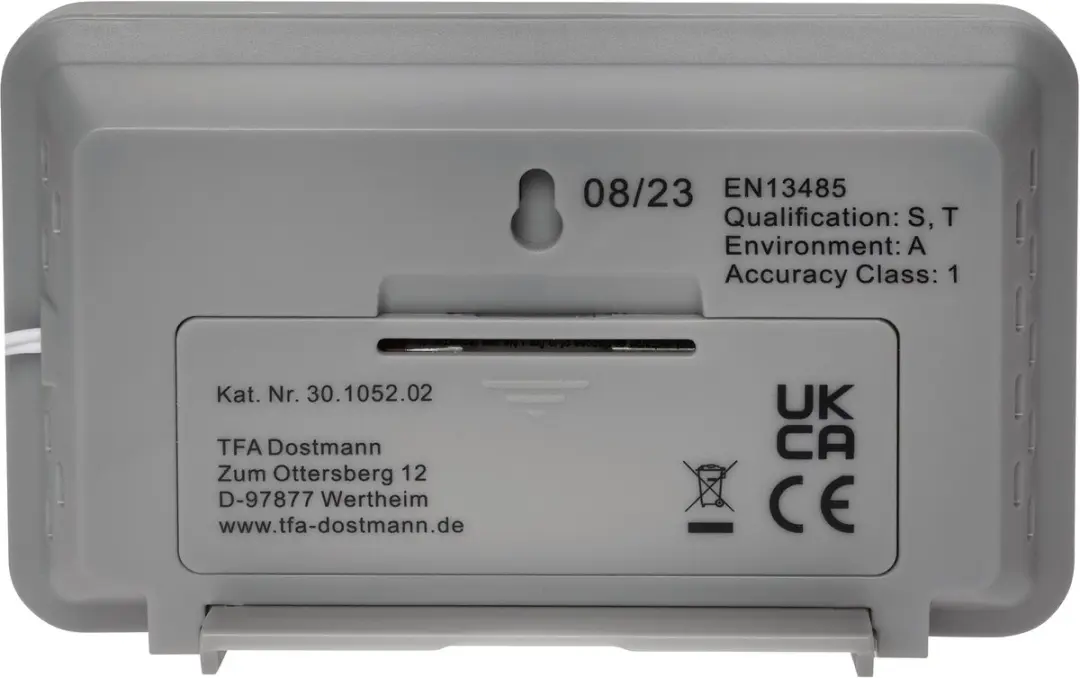 TFA Dostmann LT 202 Digital Thermometer - Wit