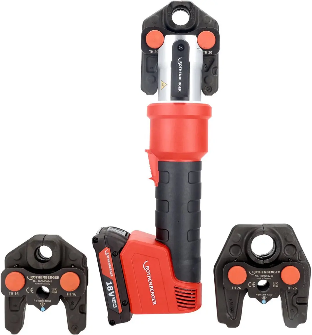 Rothenberger Romax Nano iJaws Set 16-26mm 2Ah
