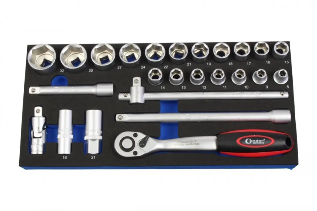 Condor 25-delige Dop & Ratel Set 1/2"