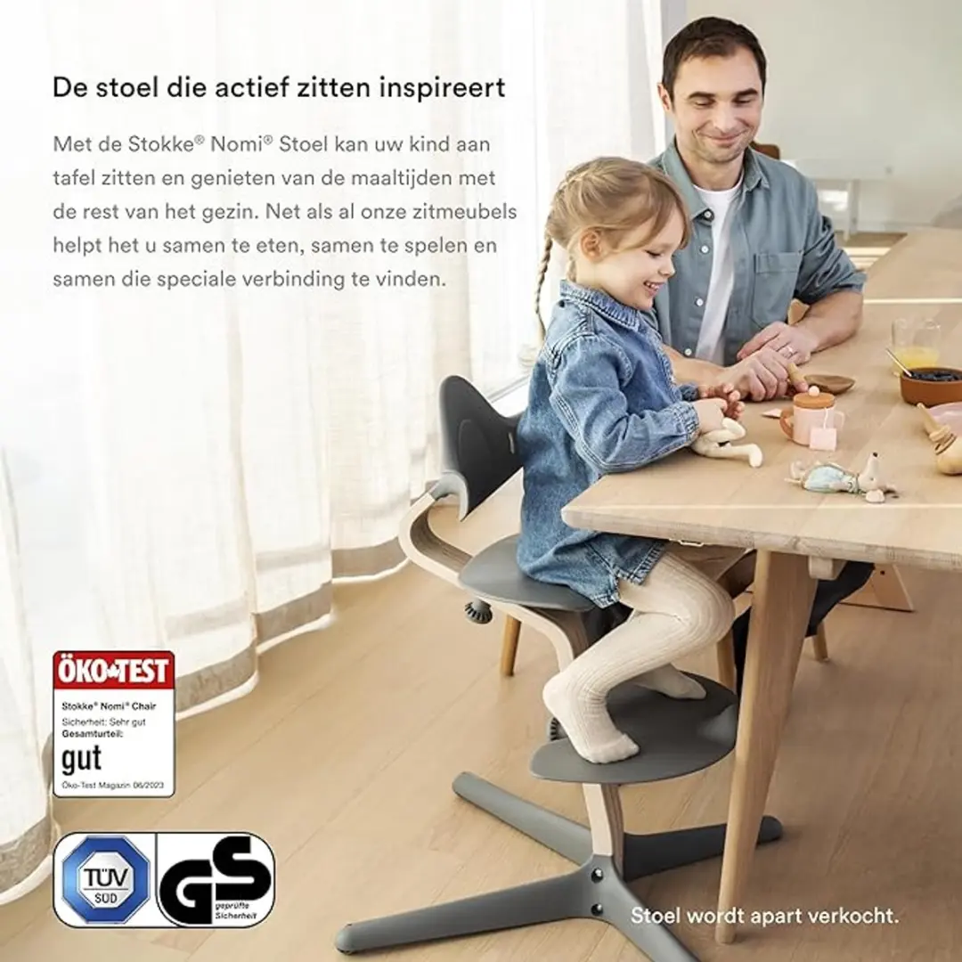 Stokke Nomi Kussen Grey Sand