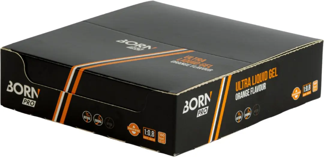 Born Ultra Liquid Gel Orange Box - 12x55ml