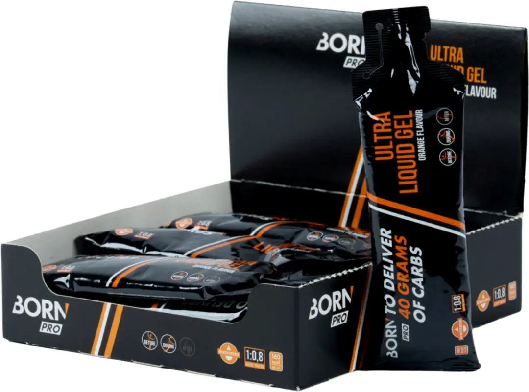 Born Ultra Liquid Gel Orange Box - 12x55ml
