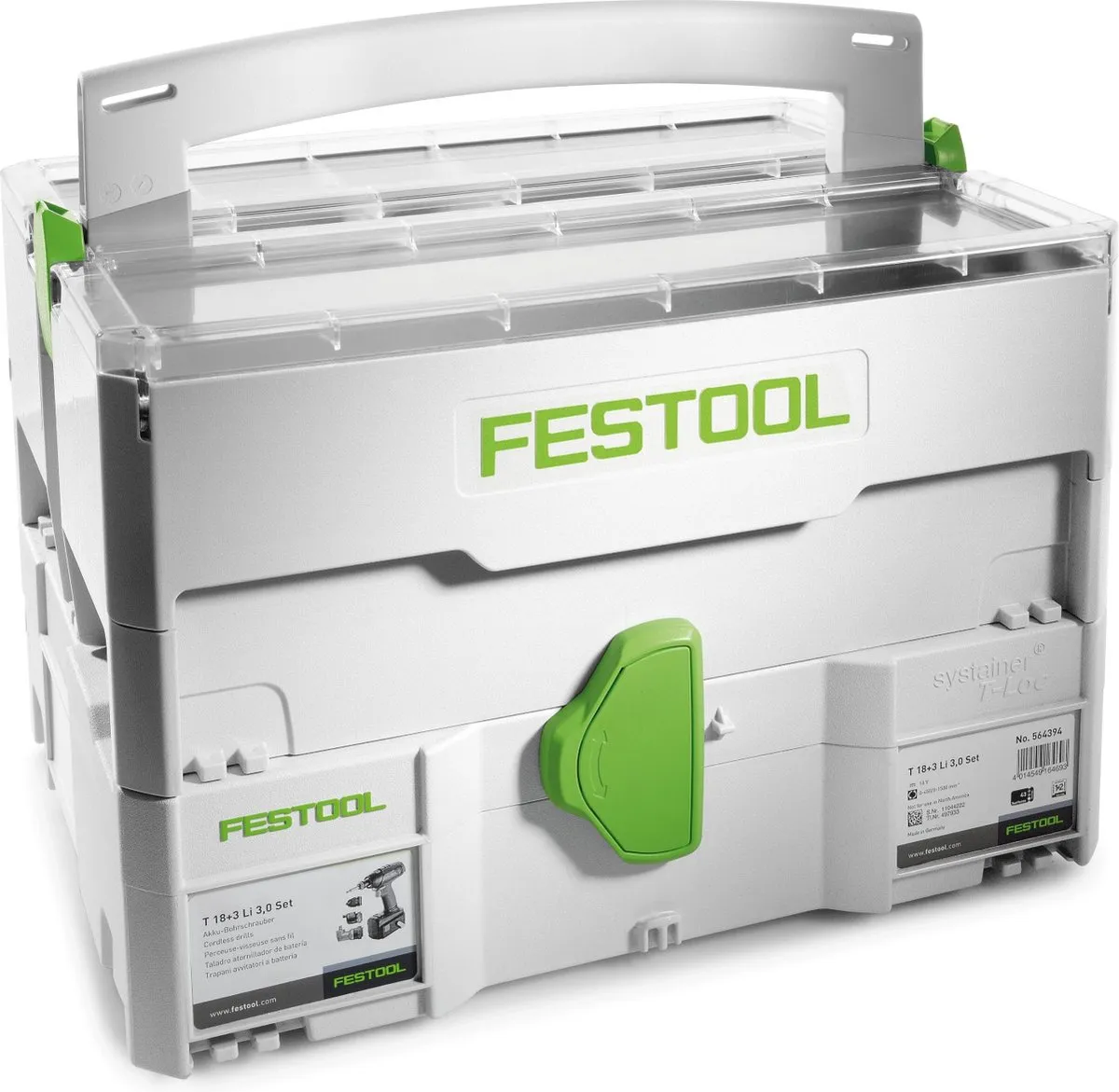 Festool SYS-SB StorageBox 499901 - Wit