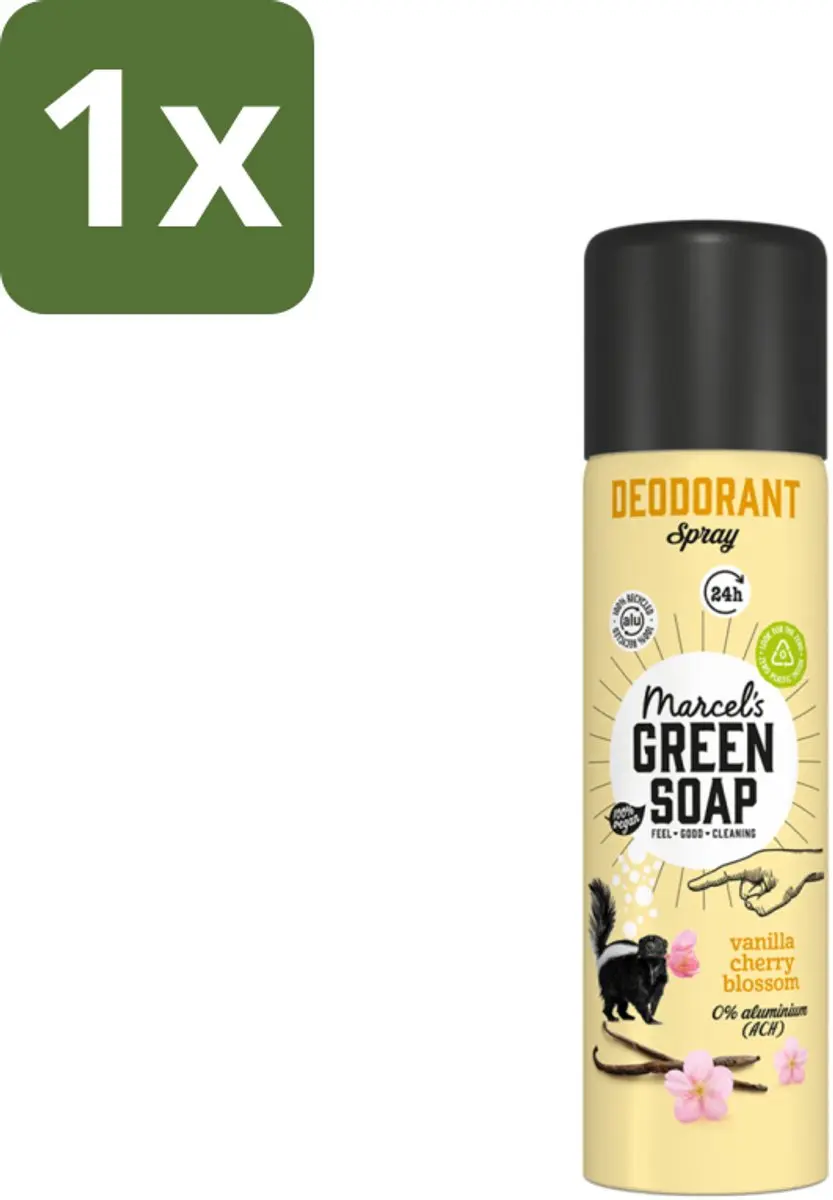 Marcel's Green Soap Deodorant Spray Vanilla & Cherryblossom 150ml