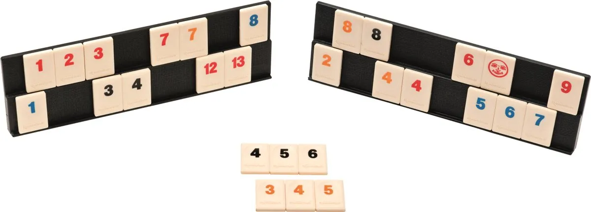 Goliath Jumbo Original Rummikub Travel Pouch 106 Stuks - Multicolor