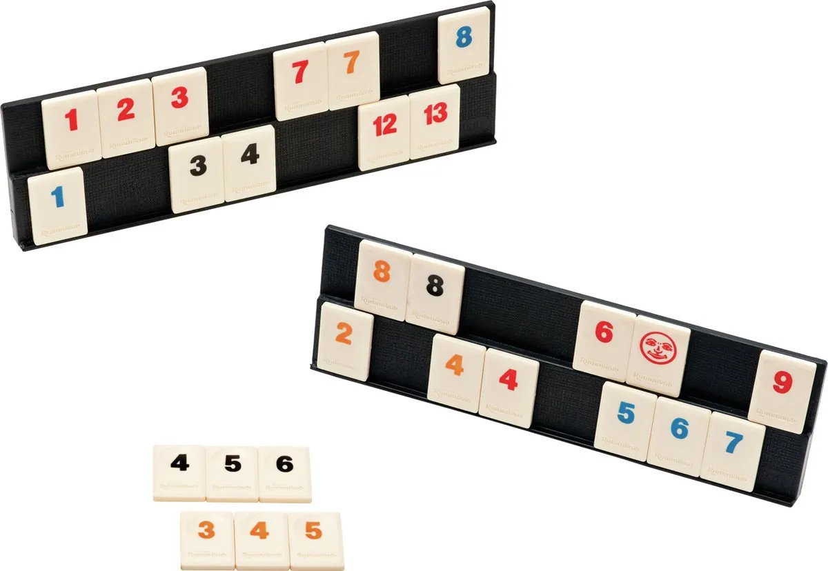 Goliath Jumbo Original Rummikub Travel Pouch 106 Stuks - Multicolor