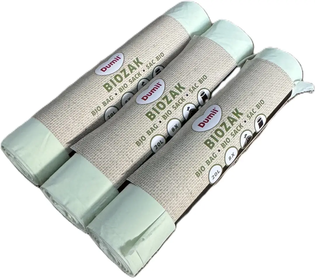Dumil Biozakken 20L Groen 8 Stuks - MPN 7P2225