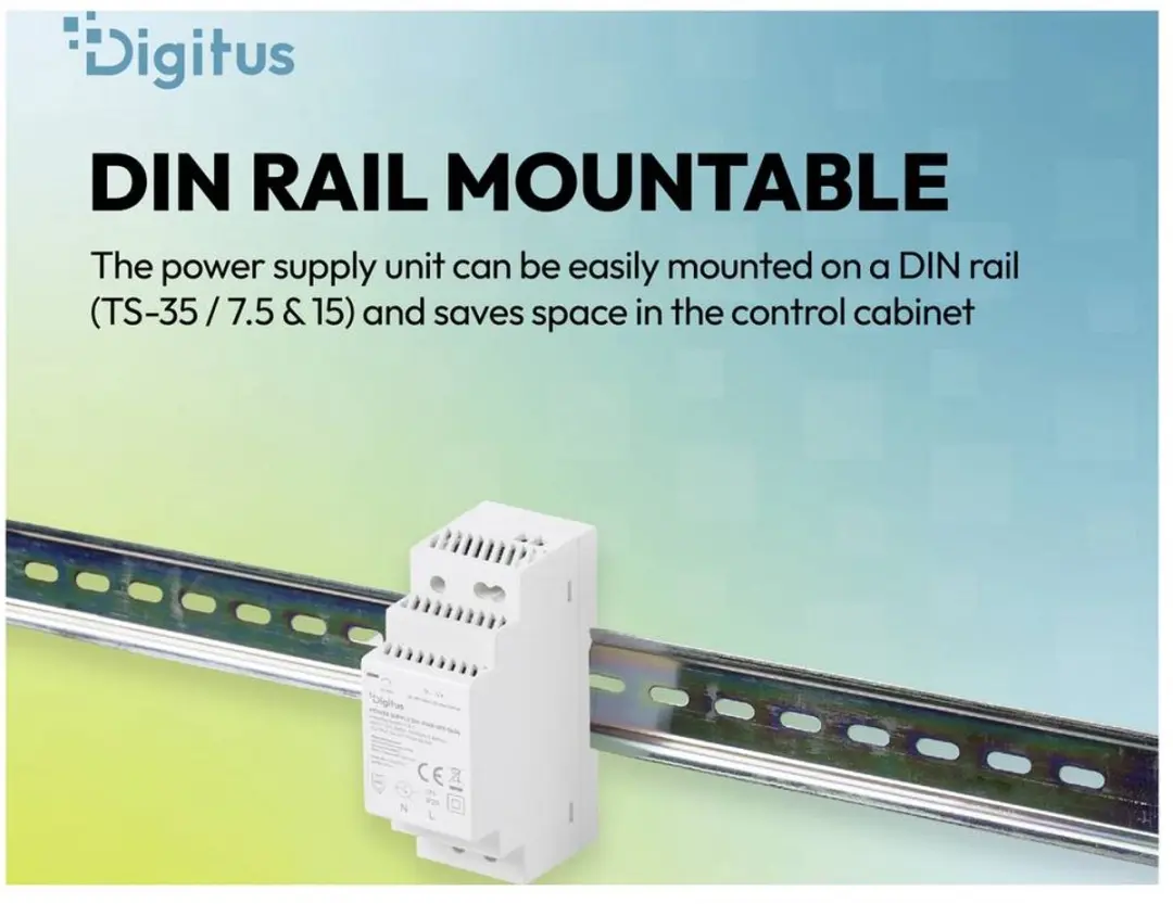 Digitus DN-PWR-SST-3624 DIN-rail Netvoeding 24V 1.5A