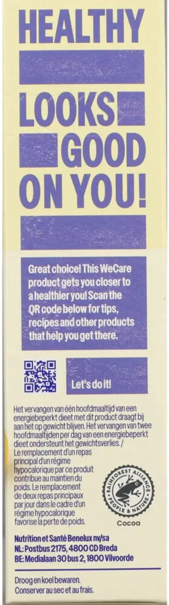 weCare Meal Replacement Bars Abricot Lemon - 3 Stuks