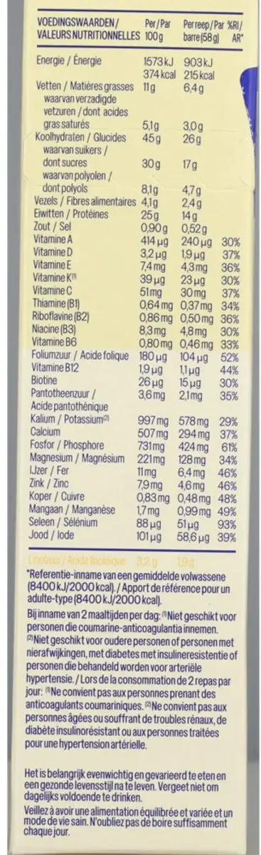 weCare Meal Replacement Bars Abricot Lemon - 3 Stuks