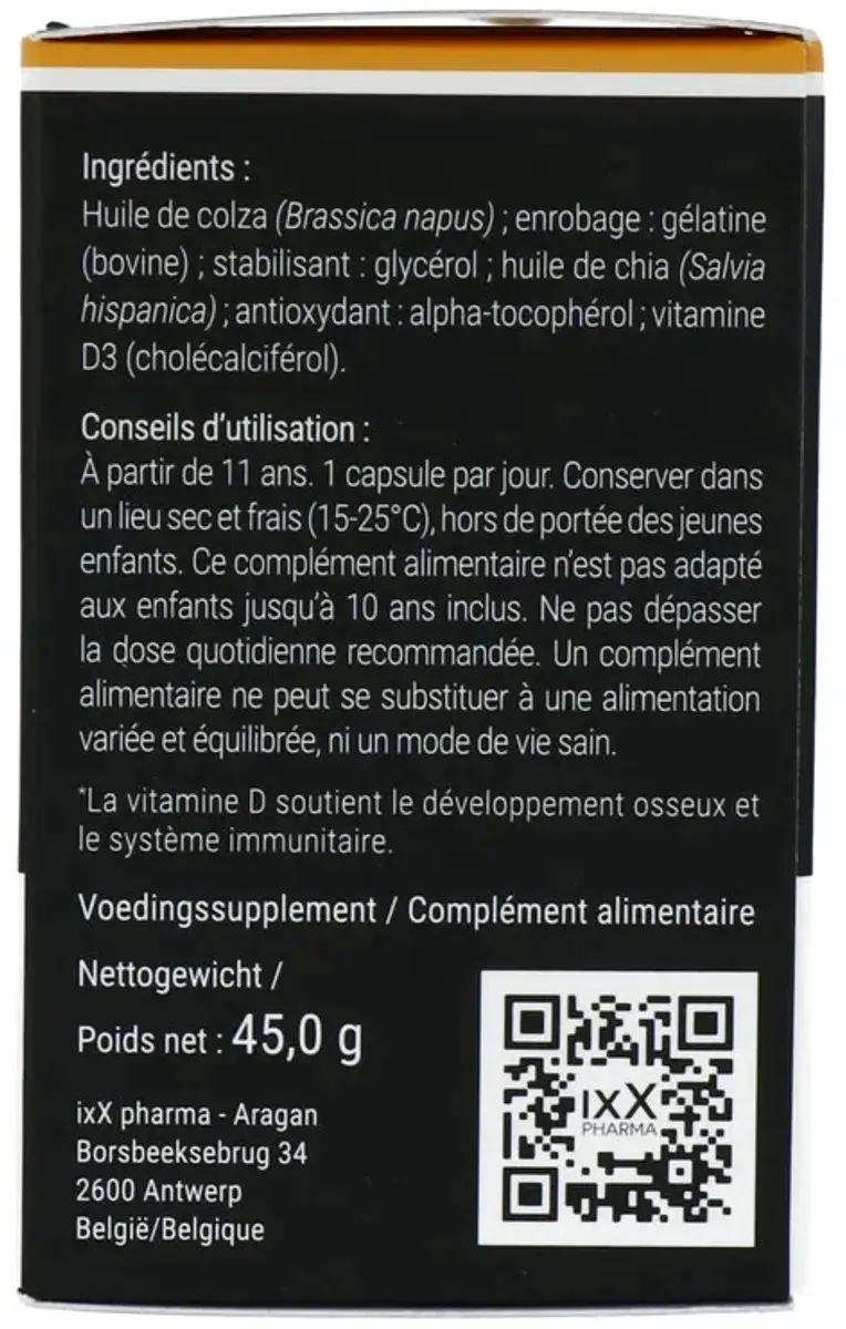 ixX Pharma D-ixX 2000 Softgels - 120 Stuks